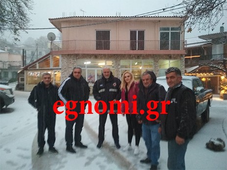 ΕΥΒΟΙΑ - ΧΙΟΝΙΑΣ: 6 μηχανήματα κρατούν ανοιχτούς τους δρόμους στην περιοχή της Δίρφυς